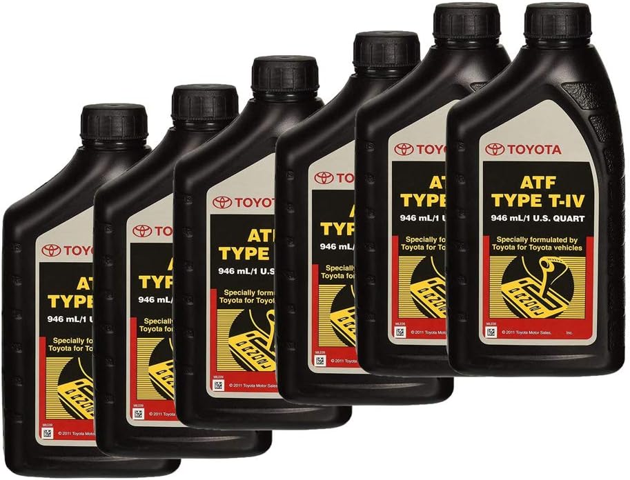 Toyota 00279-000T4 Automatic Transmission Fluid, 6 Pack M91683