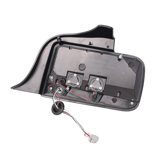 LED Tail Lights for 2005-2009 Ford Mustang, Black Housing Clear Lens B2978