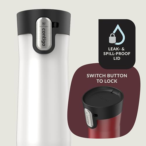 Contigo AUTOSEAL West Loop Vacuum-Insulated Stainless Steel Travel Mug 20 oz U753927