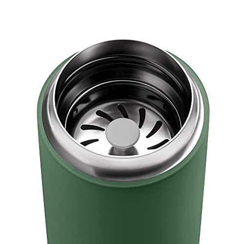 Fellow Carter Move Travel Mug 12 oz - Vacuum-Insulated Stainless Steel with Ceramic Interior R11722