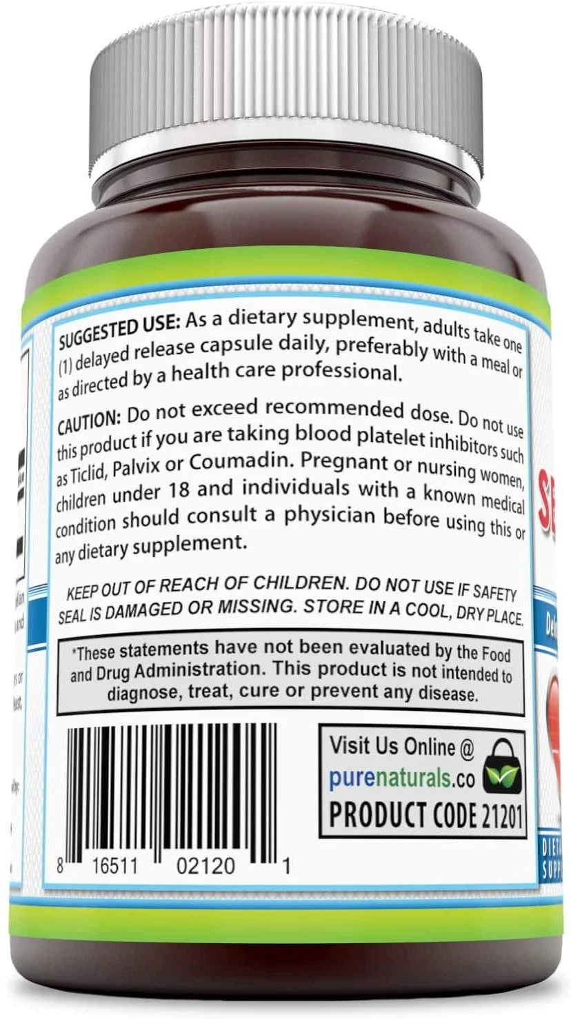 Pure Naturals Serrapeptase 40000 IU 270 Capsules F585566