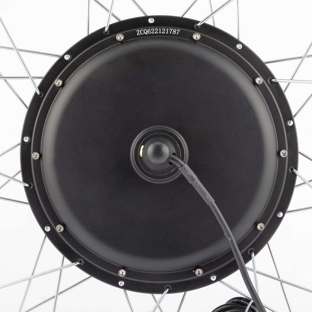 26" 48V 1000W Electric Fat Bike Conversion Kit Rear Wheel with LCD Display U30941