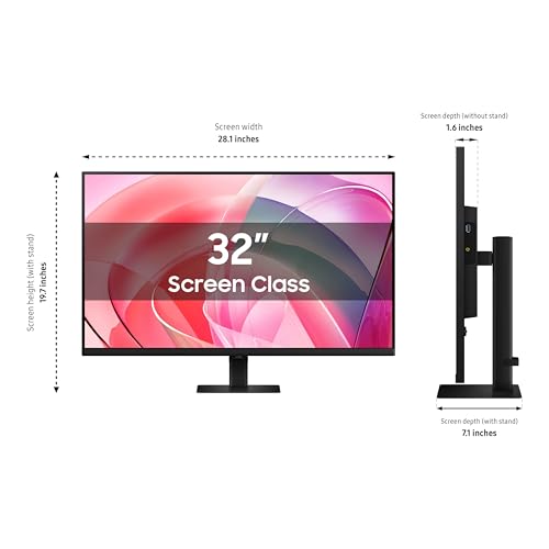 Samsung 32" ViewFinity S7 (S70D) 4K UHD IPS Monitor with Speakers J873