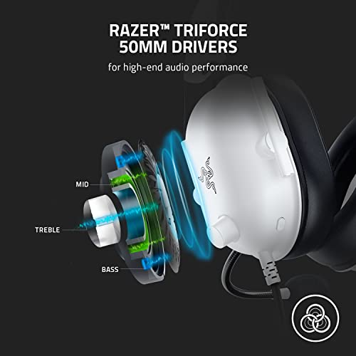 Razer BlackShark V2 X Gaming Headset 7.1 Surround Sound for PC, PS4, PS5, Switch F1650