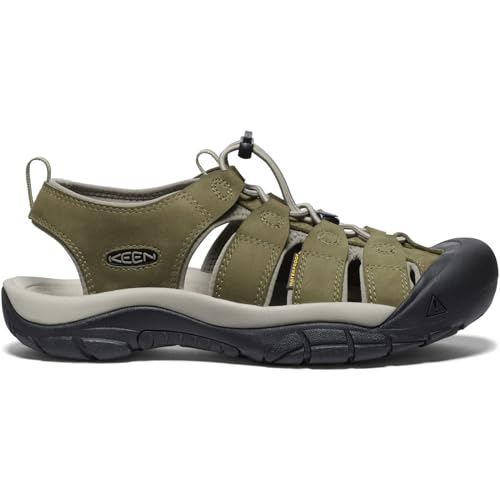 KEEN Men's Newport Closed Toe Leather Water Sandals A16985