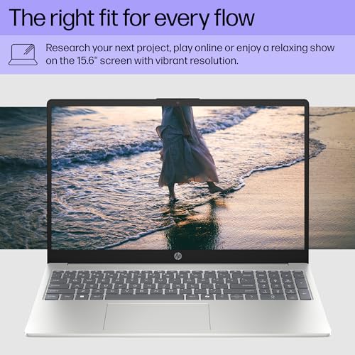 HP 15.6 inch Laptop, AMD Ryzen 3, 8GB RAM, 256GB SSD, Windows 11 Q9460