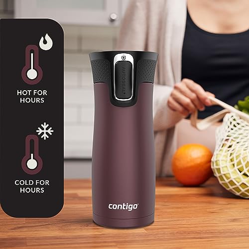 Contigo AUTOSEAL West Loop Vacuum-Insulated Stainless Steel Travel Mug 20 oz U753927