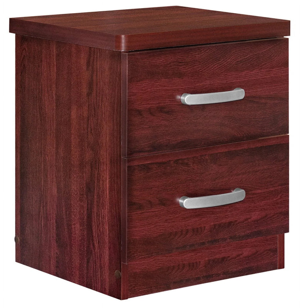 Home Square 3-Piece Queen Bedroom Set with Tall Chest, Wardrobe & Nightstand N72504
