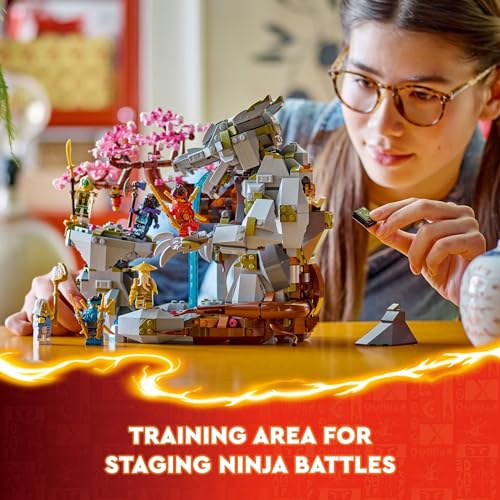 LEGO NINJAGO Dragon Stone Shrine Ninja Toy with 6 Action Figures, Ages 13+ Q97934