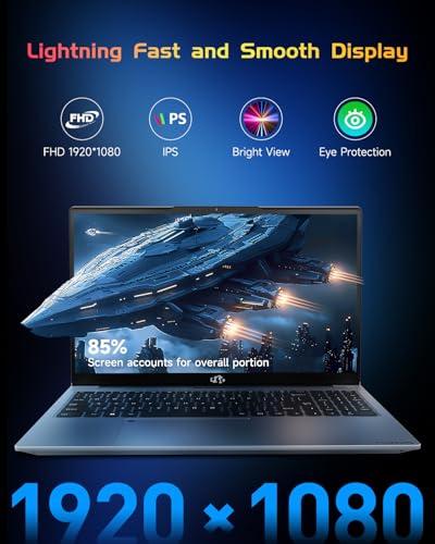 NIMO 15.6 IPS FHD Laptop, 16GB RAM 1TB SSD, Intel Pentium N100, Backlit Keyboard, Win 11 E701