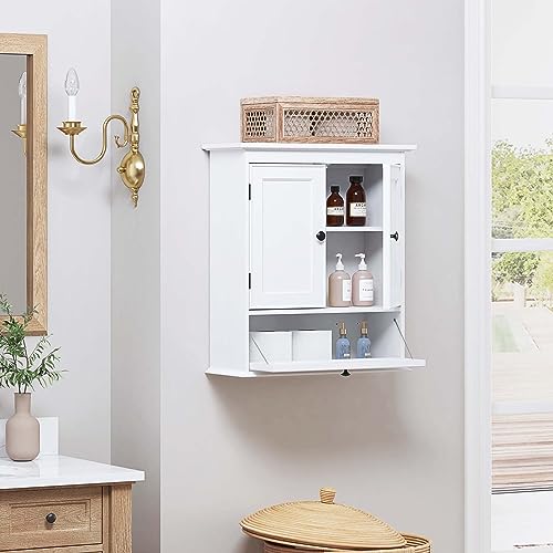 Spirich Small Wall Mounted Bathroom Cabinet, White E7850