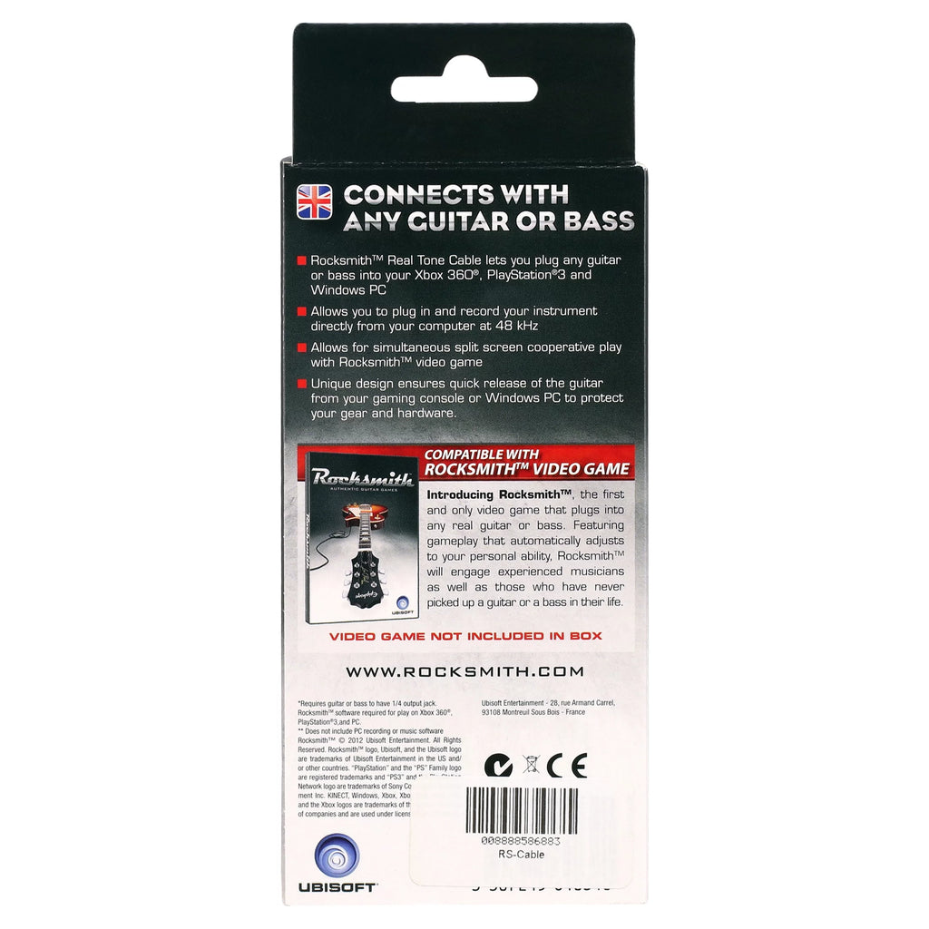 Rocksmith Real Tone Cable for Xbox 360 & PS3 V67153
