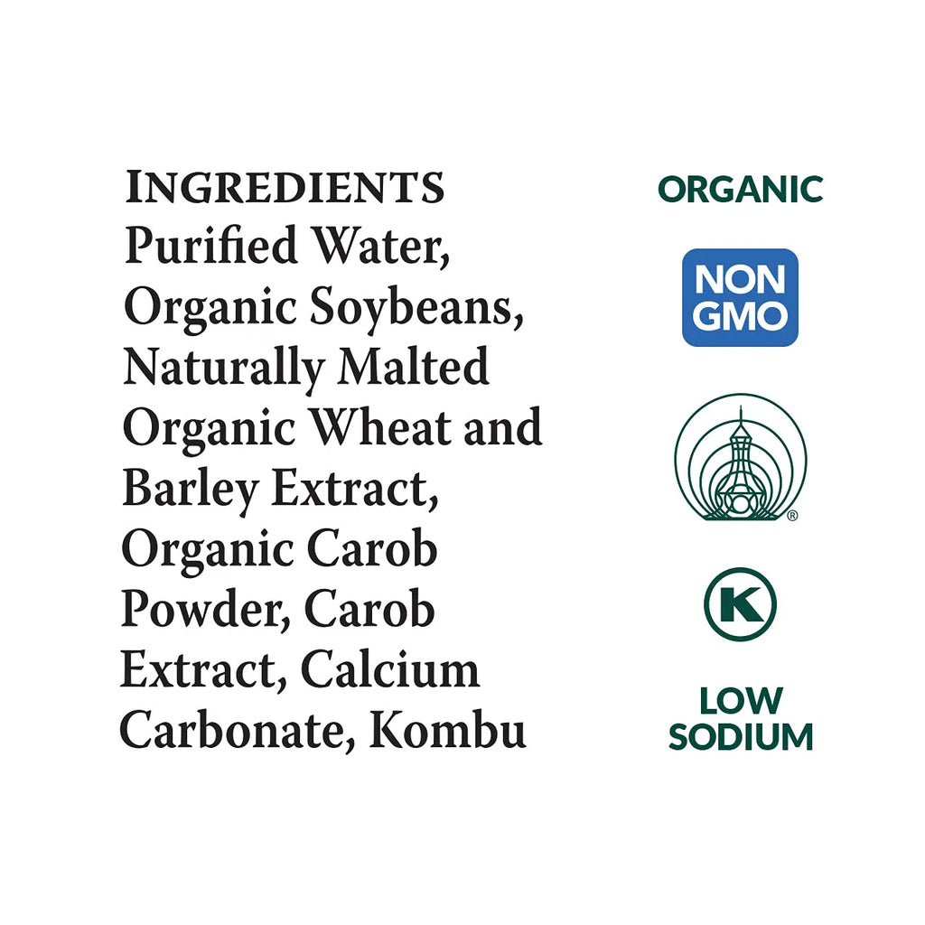Eden Foods Organic EdenSoy Soymilk Dairy Free Carob 32 fl oz Pack of 3 H8073