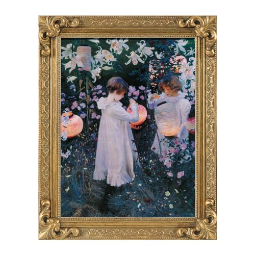 12x16 Wood Canvas Frame Gothic Ornate Black for Wall Art D3778