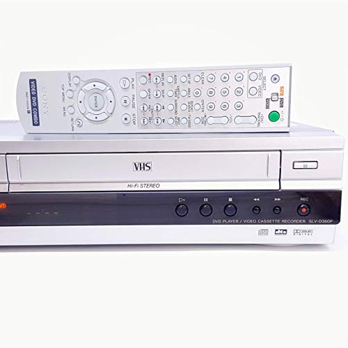 Sony SLV-D360P DVD Player VHS Combo with Progressive Scan (Renewed) N2213