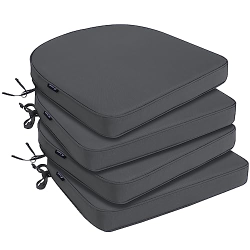 Favoyard Outdoor Chair Cushions 19"x19"x2" Set of 4 Waterproof U573530