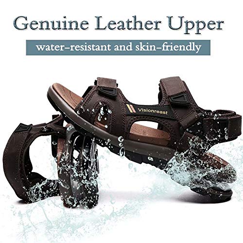 visionreast Mens Athletic Sandals Non-slip Outdoor Hiking P706