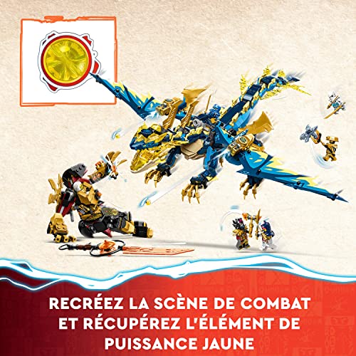 LEGO 71796 Ninjago Elemental Dragon vs Empress Robot Building Set H710686