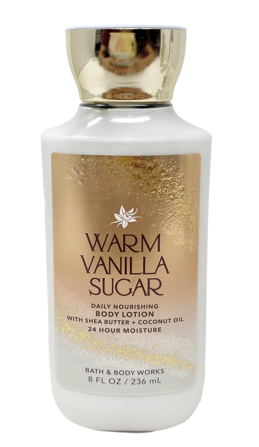 Bath & Body Works Warm Vanilla Sugar Gift Set with Mist, Lotion, Shower Gel & Hand Cream Z362278