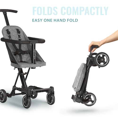 Coast Rider Stroller Pink, One Hand Fold, Adjustable Handles O586130