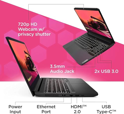 Lenovo IdeaPad Gaming 3 Laptop, 15.6" FHD, Ryzen 5, RTX 2050, 32GB RAM, 1TB SSD A21095