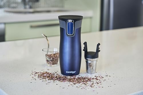 Contigo West Loop Autoseal Travel Mug, Stainless Steel, Leakproof W76171