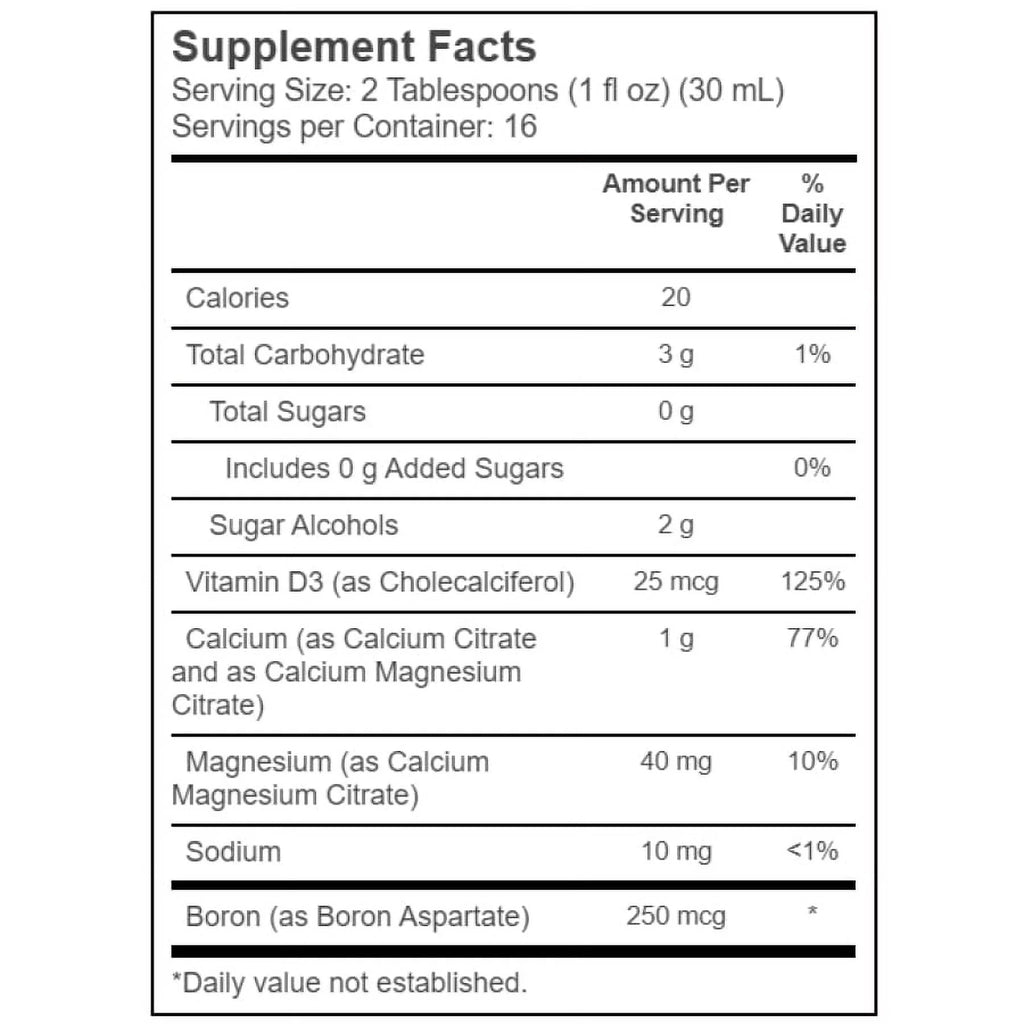 Wellesse Calcium Citrate and Vitamin D3 Liquid by Natures Way, Natural Citrus, 16 Fl. oz, 6-Pack I3327