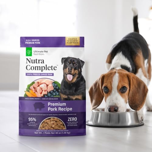 Nutra Complete Raw Freeze Dried Dog Food Beef, 5 oz Y928