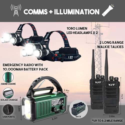 Luxury 72 Hour Survival Backpack with Supplies and Tactical Kit J1237
