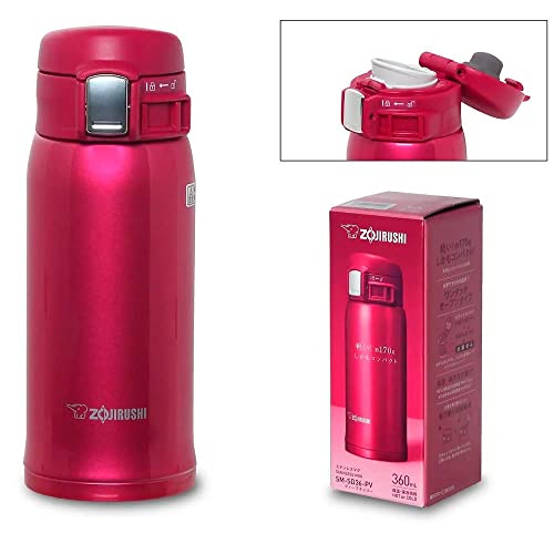 Zojirushi SM-SA60BA Stainless Steel Vacuum Insulated Mug, 20 oz, Black M947