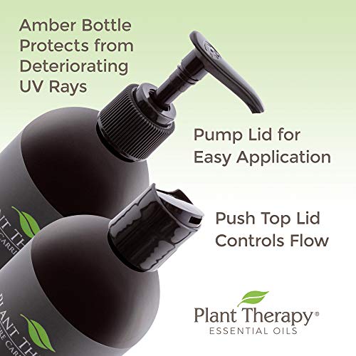 Plant Therapy Castor Oil USDA Organic Cold Pressed 16 oz for Skin & Hair S650676