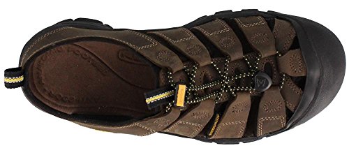 KEEN Men's Newport Closed Toe Leather Water Sandals A16985