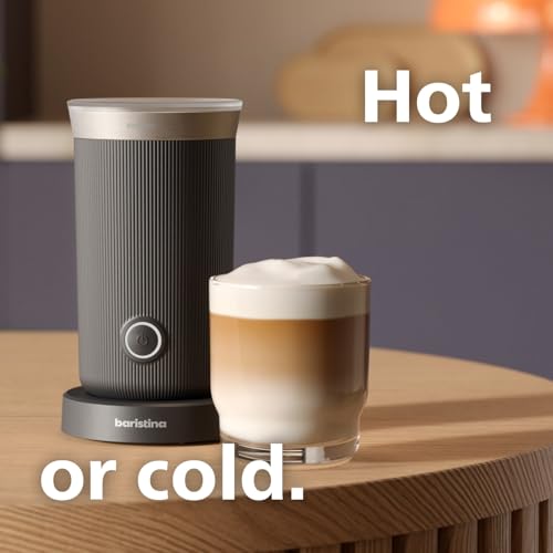 Philips Baristina Espresso Machine with Milk Frother, Black D833
