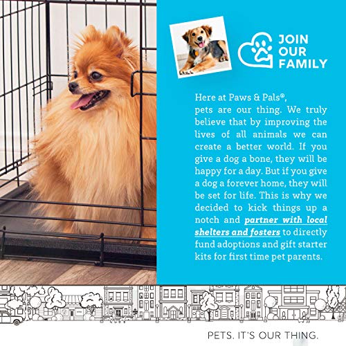 Paws & Pals Replacement Tray for Dog Crates, Plastic Pan Liner, 24" M23886