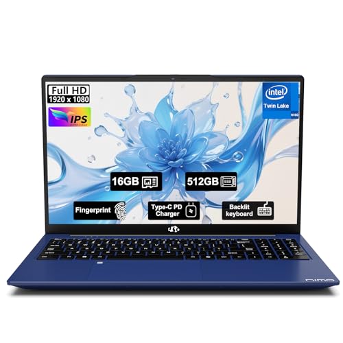 15.6" FHD IPS Laptop, 8GB RAM 128GB SSD, 13th Gen Intel N150 P450