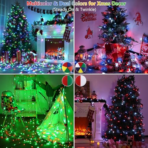 Toodour Halloween Lights RGB String Lights 115ft 350 LED with Remote & Timer, Waterproof I15808