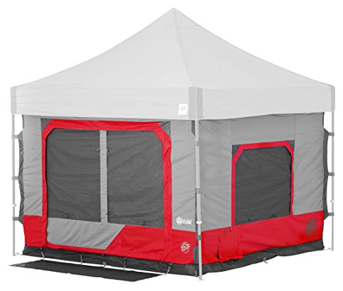 E-Z UP Camping Cube 6.4 for 10' Straight Leg Canopy, Royal Blue Z577682