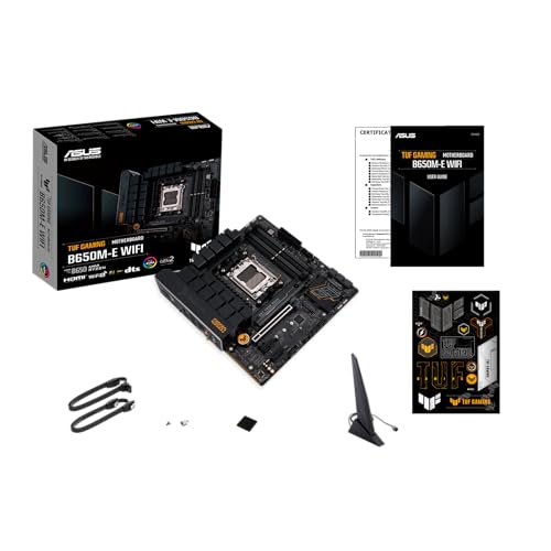 AMD Ryzen 7 7800X3D Desktop Processor with ASUS ROG Strix B650E-F Gaming WiFi Motherboard M47349