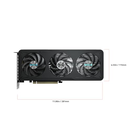 GIGABYTE GeForce RTX 5060 Gaming OC 8G Graphics Card, 8GB GDDR7, WINDFORCE Cooling M838