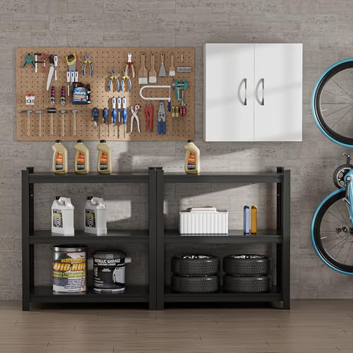 23″ Wall Cabinet with Adjustable Shelf, 2-Door, White U917