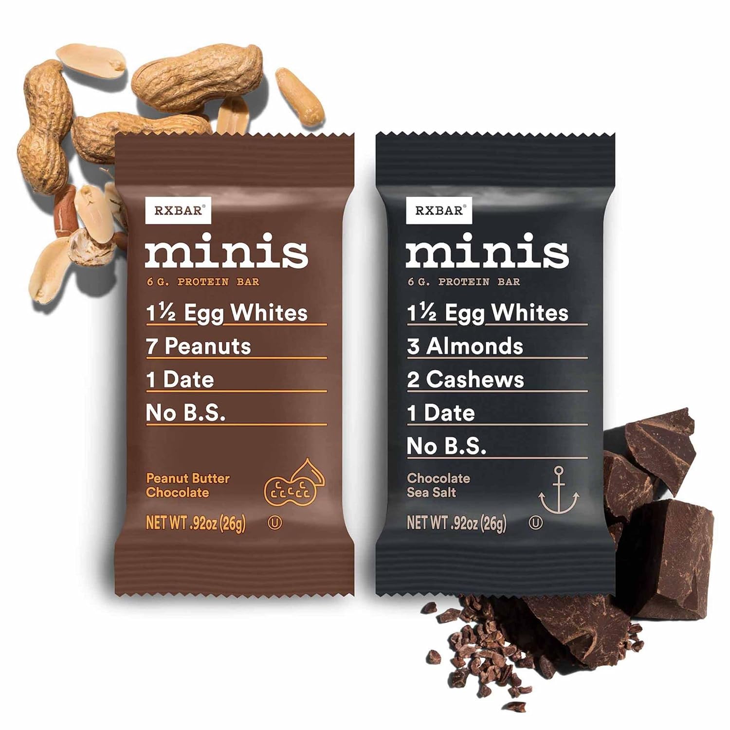 RXBAR Minis Protein Bars Variety Pack (30 Bars) V423