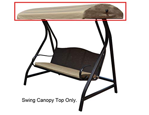 ALISUN Replacement Canopy Top for GT Porch Swing GCS00229C Z63976