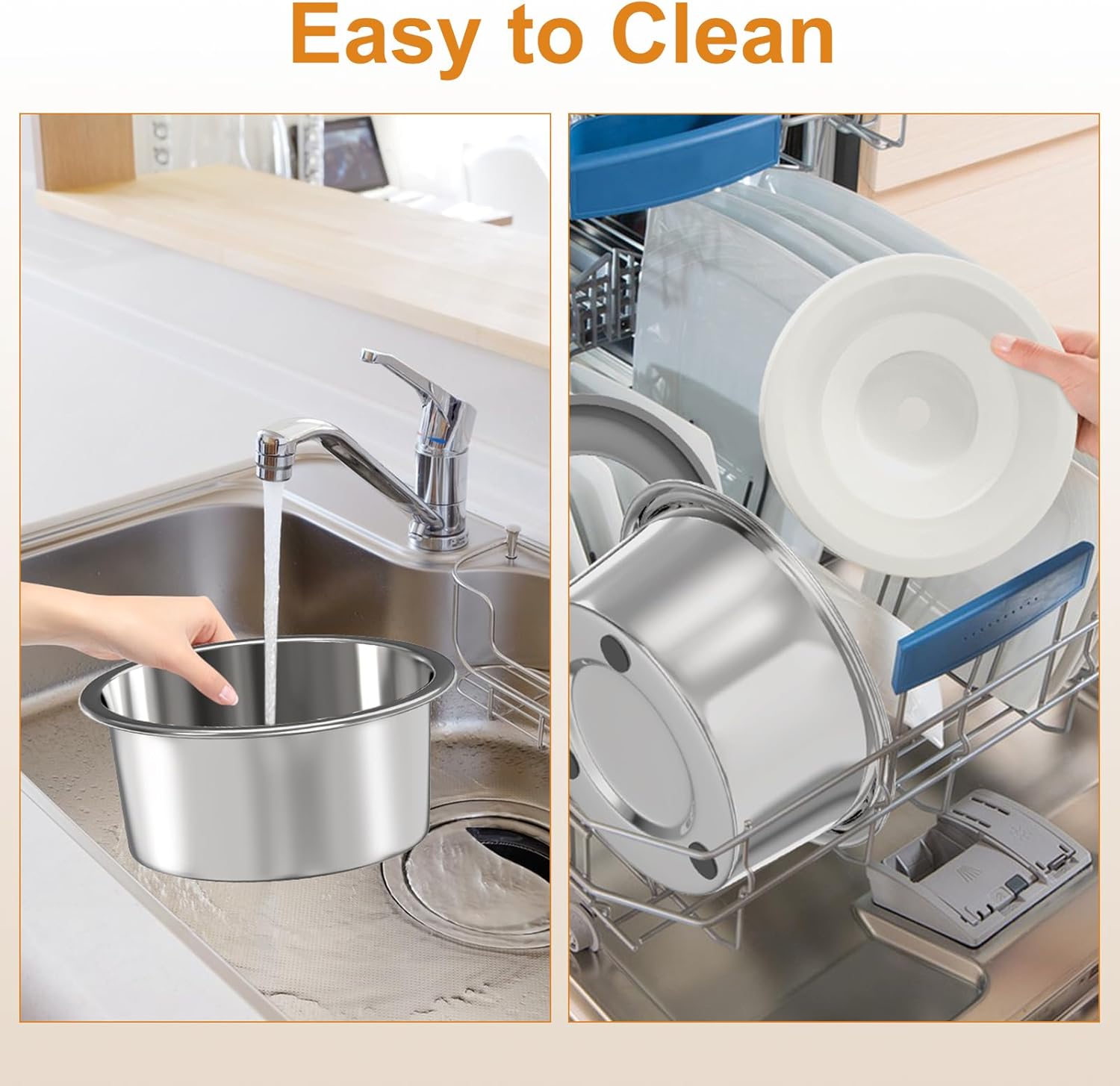 Stainless Steel No Spill Dog Water Bowl, 2L R4595