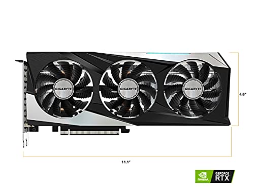 GIGABYTE GeForce RTX 3060 Gaming OC 12G Graphics Card, 12GB GDDR6 J95406