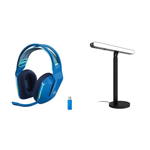 Logitech G733 Lightspeed Wireless Gaming Headset – Black, PC, PS5, PS4, Switch F9206