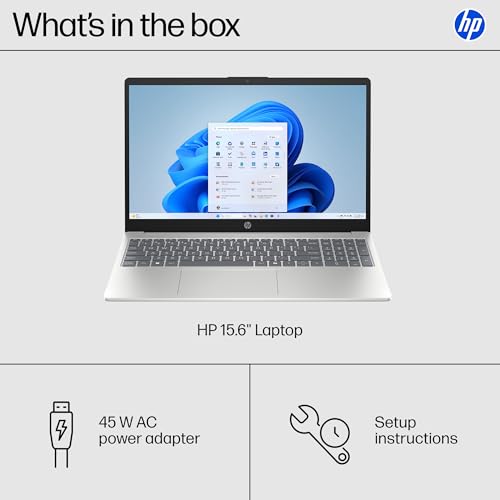 HP 15.6 inch Laptop, AMD Ryzen 3, 8GB RAM, 256GB SSD, Windows 11 Q9460