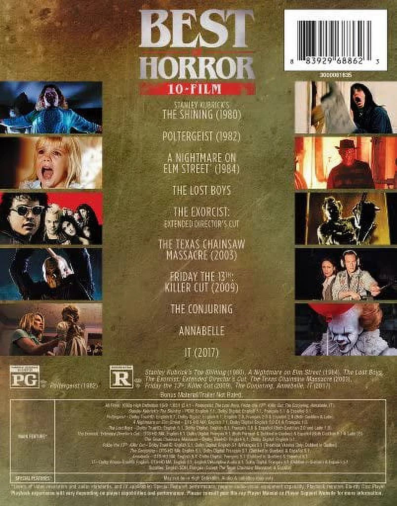 Horror 10 Film Collection (DVD) C4036