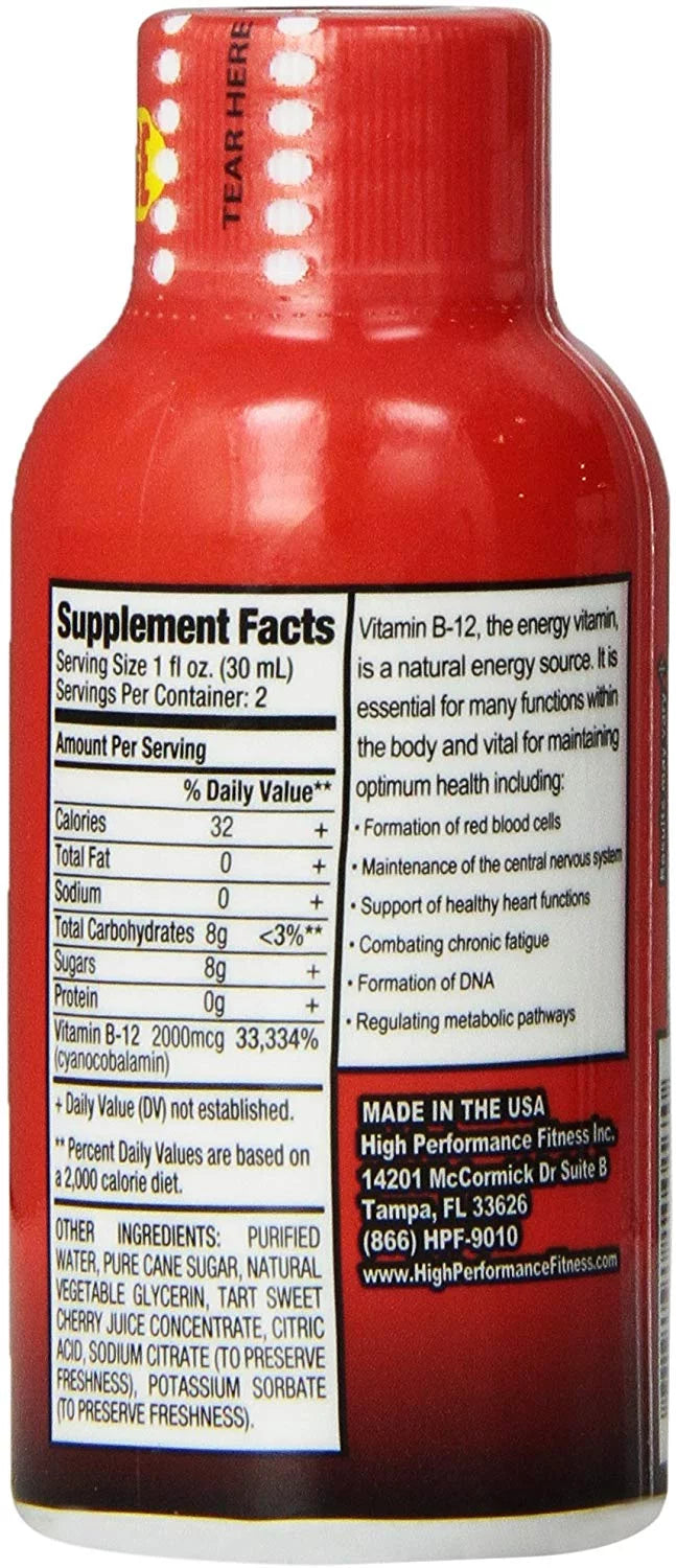 Energy B12 Shot, 12 ea X871
