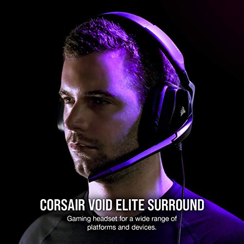 CORSAIR VOID RGB ELITE Wireless Gaming Headset, White C928