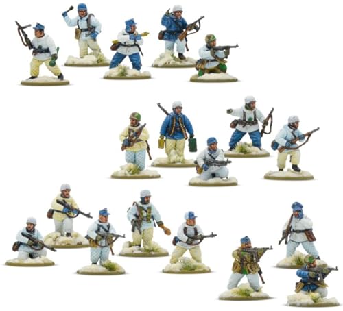 Warlord Bolt Action Battle of The Bulge Starter Set WWII Tabletop Strategy Board Game Z365
